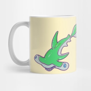 Sledge- the lime hammer head shark Mug